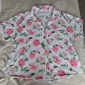 Victoria's Secret Pj Floral Top Size XXL